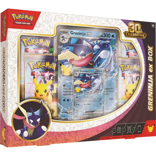 Pokémon -30th Celebration Greninja Ex Box (COMING SOON)