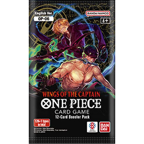 One Piece Wings of the Captain OP-06 English Booster Pack