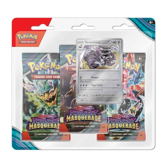 Pokémon Scarlet & Violet Twilight Masquerade - 3 Pack Blister
