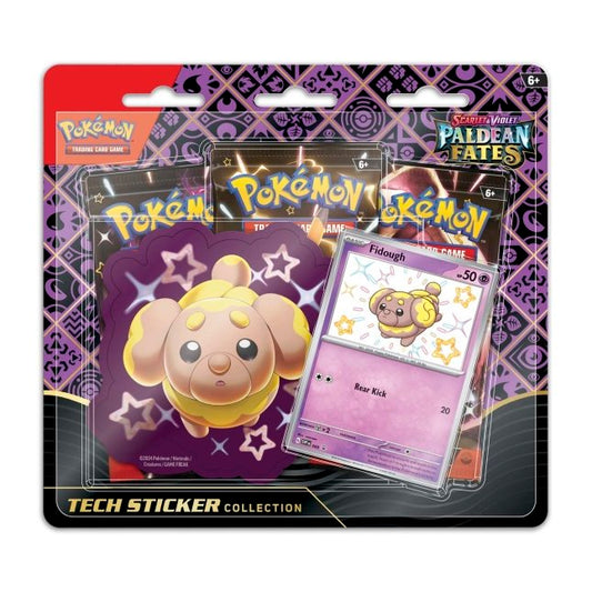 Pokémon Scarlet & Violet-Paldean Fates Tech Sticker Collection (Shiny Fidough)