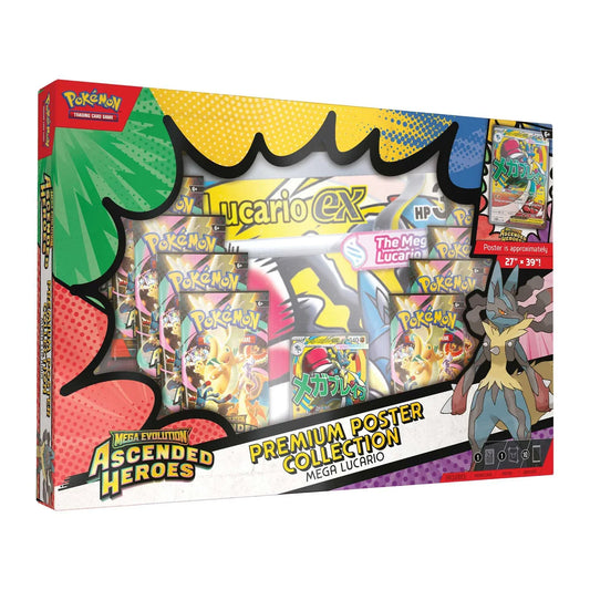 Pokémon Ascended Heroes - Premium Poster Collection - Lucario