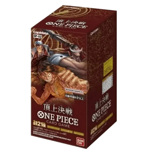 One Piece Paramount War OP-02 Japanese Booster Box